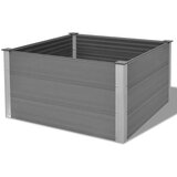 vidaXL Visoka greda WPC 100x100x54 cm siva | Shoptok.si