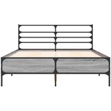  Okvir kreveta boja hrasta 135x190cm konstruirano drvo i metal | Eponuda.ba