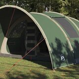  Tunelski šator za 8 osoba s krovom Zelena 710 x 460 x 245 cm | shoptok.hr