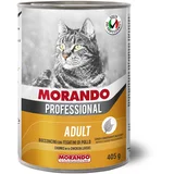 Professional Cat Prof Adult Koščki Piščančja jetra 405g konzerva