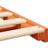  Posteljni okvir Voščeno rjava 180 x 220 cm Trdna borovina, (5000128313) | Shoptok.si