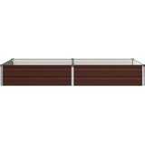  Povišeni vrtni krevet Smeđa 160 x 80 x 24 cm | shoptok.hr