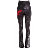 Winshape Športne hlače 'BCHWL107' temno siva / rdeča / črna