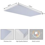  Brilagi - LED plafonsko svetlo za kupatilo FRAME LED/96W/230V 120x60 cm IP44 bílá | Eponuda.com