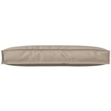 vidaXL jastučić za palete za naslon taupe 80x40x12 cm Oxford tkanina Cijene
