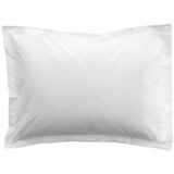 MATIVO saten jastučnica s ukrasnim rubom 60x80 cm - bijela, glat | shoptok.hr