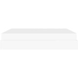  Posteljni okvir z vzmetnico Čista bela 180 x 200 cm Umetna koža | Shoptok.si