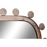  Zidno ogledalo Home ESPRIT Crna zlatan Neoklasični 44 x 2 5 x 64 cm | shoptok.hr