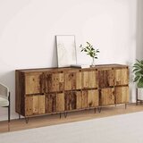  Komode 3 pcs Staro drvo 180 x 35 x 70 cm Konstruirano drvo | shoptok.hr