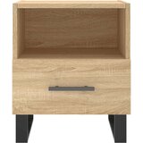 vidaXL Nočna omarica sonoma hrast 40x35x47,5 cm inženirski les | Shoptok.si
