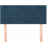  Uzglavlje tamnoplavo 80 x 5 x 78/88 cm baršunasto | Eponuda.com