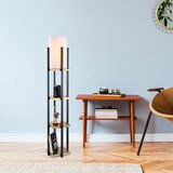 Opviq 7115 - black, gold blackgold floor lamp | ePonuda.com