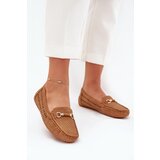 Boto Ladies Moccasins With Cutouts And Decoration Camel Kaydance | shoptok.hr