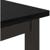  Stol Crni hrast 100 x 50 x 76,5 cm Inženjerska drva i čelik | Eponuda.ba