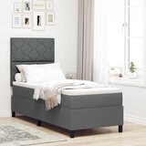  Krevet s opruga kutije Tamno siva 80 x 200 cm tkanina | shoptok.hr