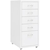 Mobilni ormarić za spise bijeli 28 x 41 x 69 cm metalni | Eponuda.com