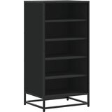 Maison Chic Regal za čevlje - Polica za čevlje črn 48x38x97,5 cm inženirski les, (21777279) Cene