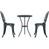 Bistro set za vrt 3 pcs Zelena Aluminij | Eponuda.ba