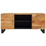 TV ormarić 105 x 33 x 46 cm od masivnog bagremovog drva - 1 Masivno bagremovo drvo | shoptok.hr