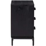  Noćni ormarići 2 kom crni 40 x 30 x 55 cm od masivne borovine | shoptok.hr