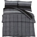 Maison Chic Komplet posteljnine - Posteljnina temno sivo 200x200 cm bombaž, (21786681) Cene