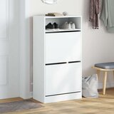 Ormarić za cipele bijeli 60 x 34 x 116 cm od konstruiranog drva | shoptok.hr