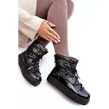 Boto Women's platform snow boots with black laces Fleure | Shoptok.si
