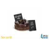 SECURIT etiketne KREDNE TABLE A4 v ČRNI barvi s priborom za postavitev TAGA4WT | Shoptok.si