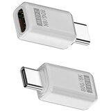 INF 240W 80Gbps USB-C ženski na moški adapter - ravni priključek (2 kosa) White, (5000291428) | Shoptok.si