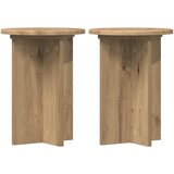  Stalak za biljke 2 pcs Hrast artisan Ø29,5 x 40 cm | Eponuda.com