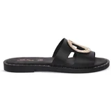 Sandali & Odprti čevlji BLK LEATHER Črna