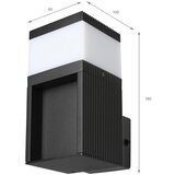  Spoljašnja zidna lampa VESPER 1xG9/5W/230V IP54 crna | Eponuda.com