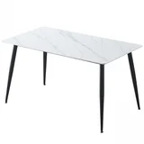 Jedilna miza ADRIA 90x90 (bel marmor)