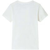  Dječja majica prljavo bijela boja 128 | shoptok.hr