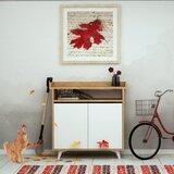 Hanah home Stalak za cipele 100x102x35cm Hrast-bijela | Eponuda.ba