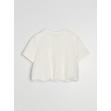 Sinsay Bluza s viskozom s dekorativnim perlama na dekolteu | shoptok.hr