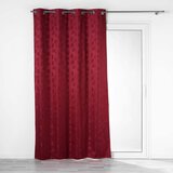 Douceur d intérieur Bordo rdeča zavesa zatemnitvena 140x260 cm Lunella – Cene