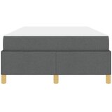  Krevetna konstrukcija Tamno siva 120 x 200 cm tkanina Zagasitosiva | shoptok.hr