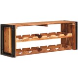  Stalak za vino Smeđa 120 x 45 x 33 cm Čvrsto drvo akacije | shoptok.hr