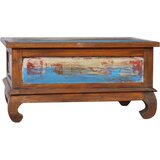  Stolić za kavu 80 x 50 x 40 cm od obnovljene tikovine | shoptok.hr