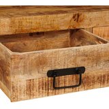  Konzolni stolovi 2 pcs Smeđa 161 x 33 x 75 cm Čvrsto drvo manga | shoptok.hr