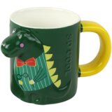  Zelena šalica s dinosaurom 400 ml | shoptok.hr