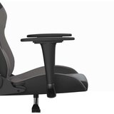  Masažni gaming stol črno in siva umetno usnje | Shoptok.si