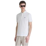 Antony Morato bela polo muška majica AMKS024951000831011 Cene