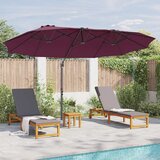  Suncobran Bordeaux Crvena 372 x 198 x 243 cm | Eponuda.com