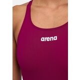 Arena sportski kupaći kostim 'team swim pro solid' ljubičasto crvena / bijela