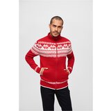 Brandit Red Norweger Cardigan | Shoptok.si