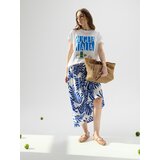 Sinsay Loose fit majica kratkih rukava s printom | shoptok.hr