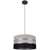 Luster na sajli CORAL 1xE27/60W/230V crno-siva | Eponuda.com