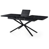 Hanah home Falcon - 2962 BlackWhite Extendable Dining Table | ePonuda.com
